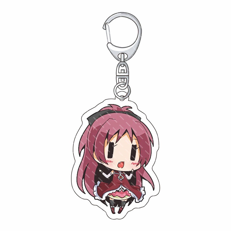 Móc Khóa Hoạt Hình Puella Magi Madoka Magica Bằng Acrylic
