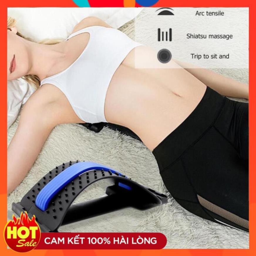 [FreeShip Từ 99K] Thiết bị chống căng cơ lưng Massage lưng thư giãn - Khung nắn chỉnh cột sống - Đồ Gia Dụng Tiện Ích