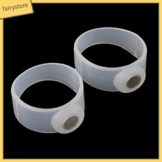 Bộ 2 nhẫn silicone nam châm mát xa chân tiện dụng