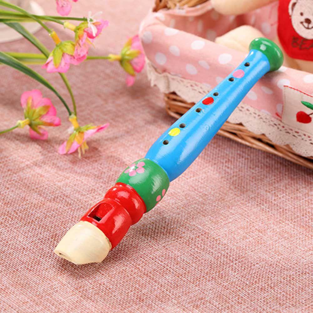 Kèn Trumpet 6 Lỗ Nhiều Màu Sắc Đồ Chơi Giáo Dục Cho Bé