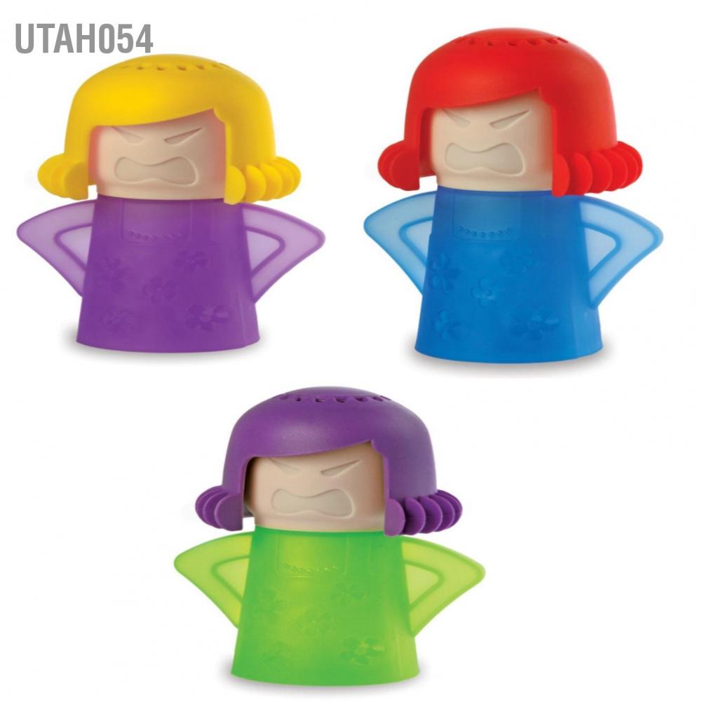 [Hàng Sẵn] Dụng cụ làm sạch nhà bếp bằng hơi nước cho lò vi sóng mẹ tức giận【Utah054】