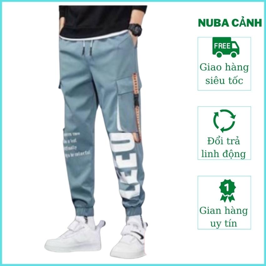 Quần jogger nam thể thao nam đen 3 sọc TCS 11