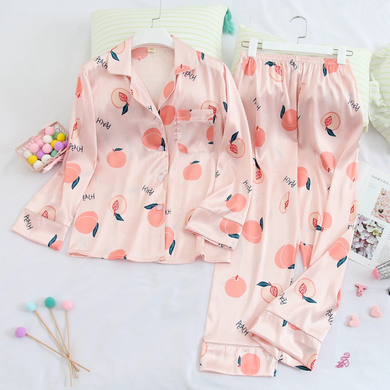 Pijama Lụa Cao Cấp Dài Tay Y6 | BigBuy360 - bigbuy360.vn