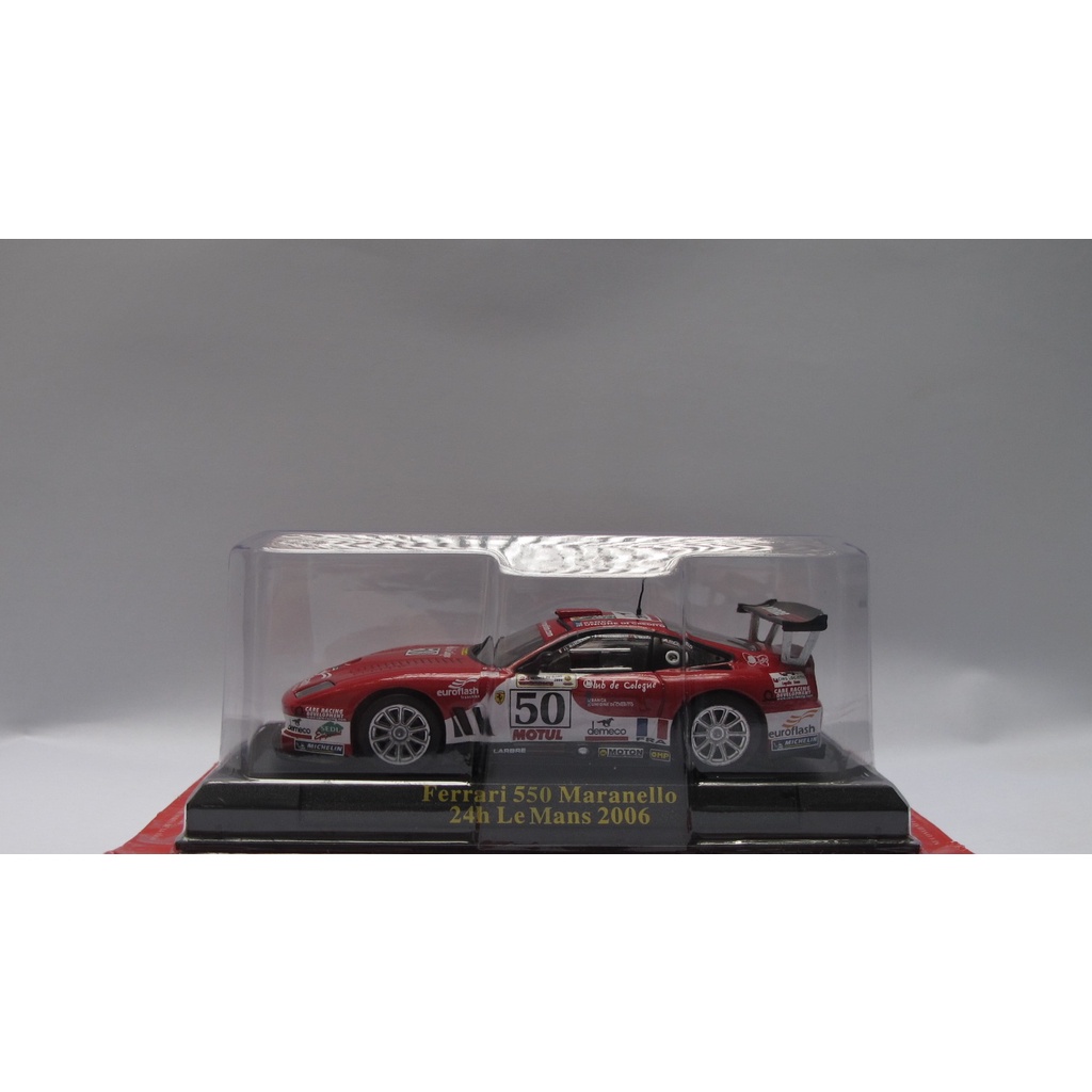Xe mô hình Hachette FERRARI 550 Maranello 24h Le Mans 2006 tỷ lệ 1:43