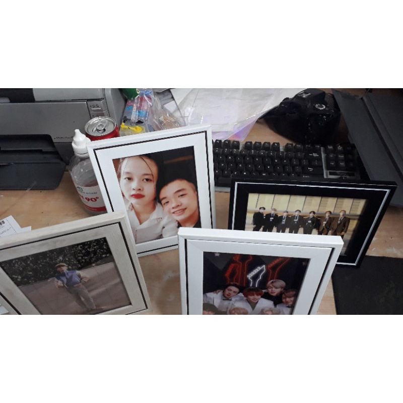 Khung ảnh BTS đẹp - mua 1 tặng 1 ảnh