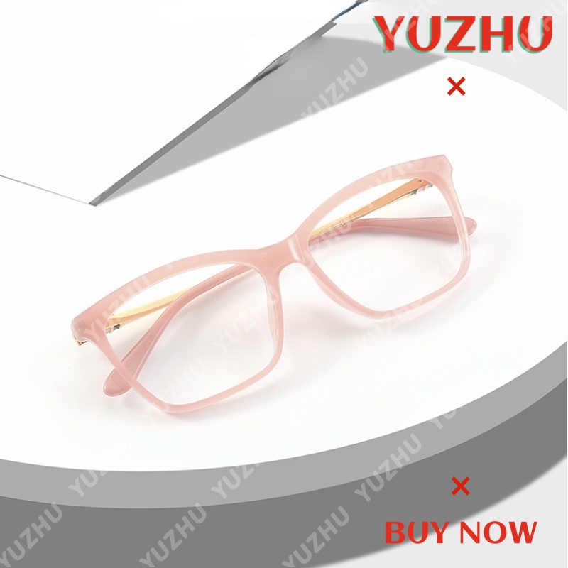 Mắt Kính Gọng Dẻo Chống Ánh Sáng Xanh TR90 Thời Trang Âu Mỹ Cho Nữ