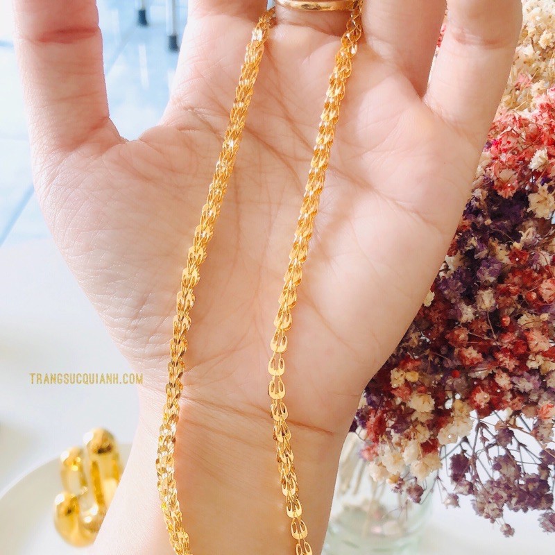 Dây chuyền titan đuôi phụng sang chảnh