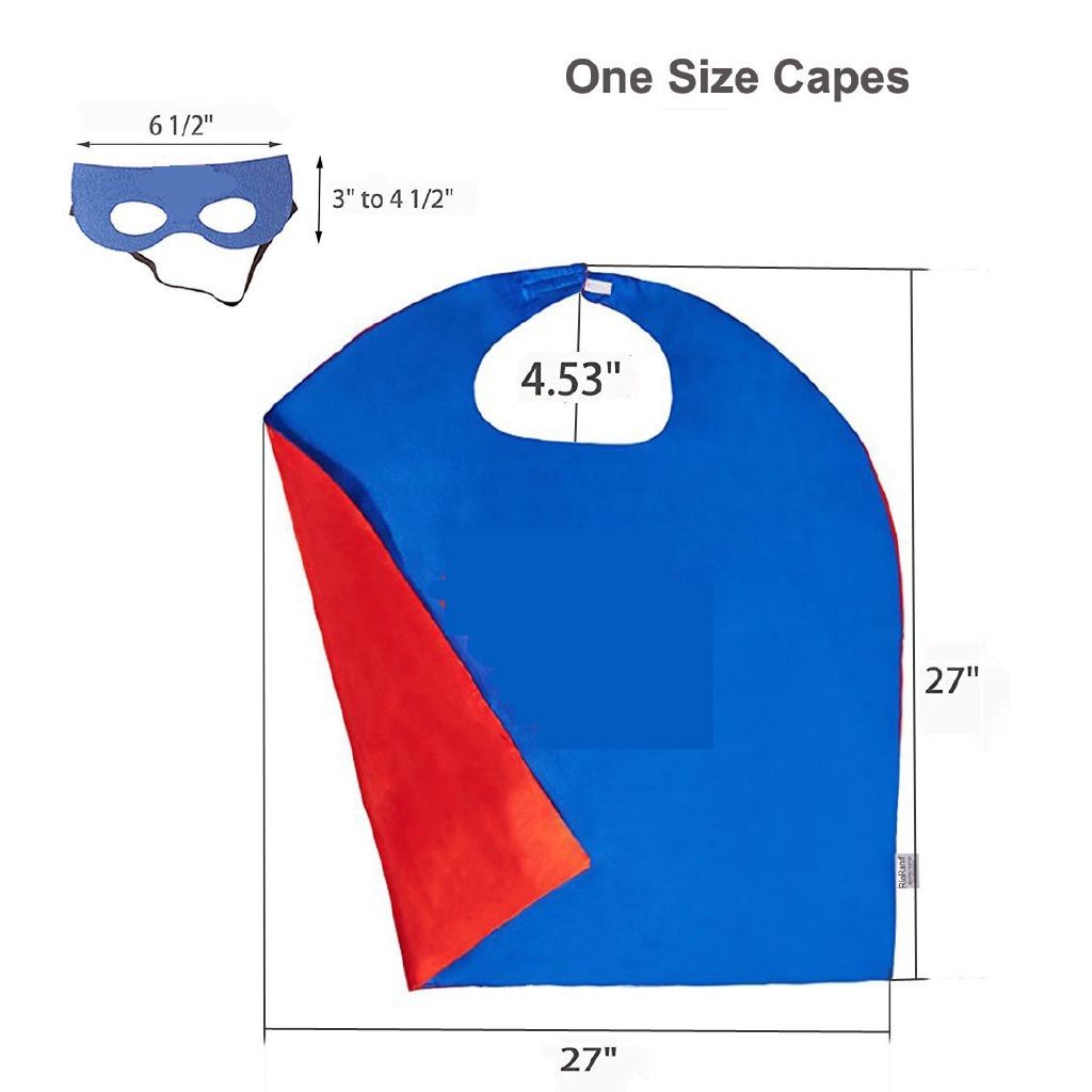 Áo choàng hóa trang họa tiết siêu anh hùng đáng yêu cho bé