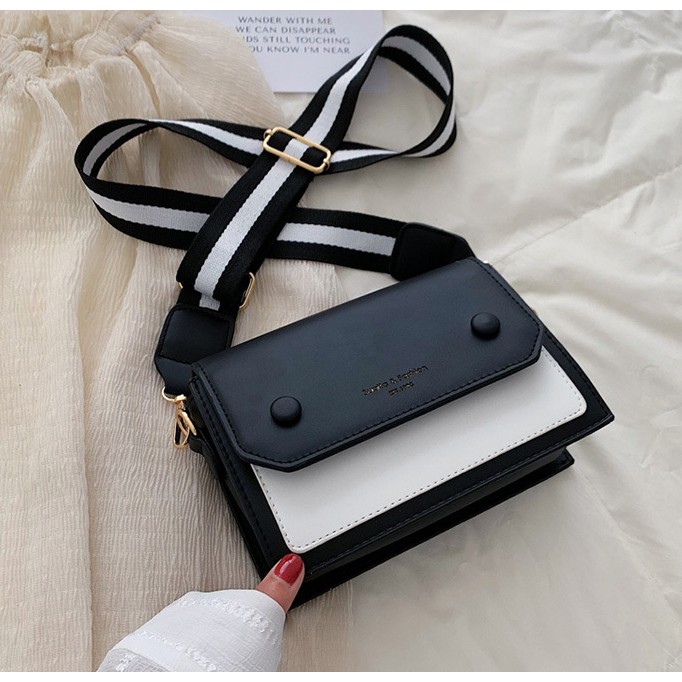 Túi đeo chéo nữ hàn quốc da mềm cá tính