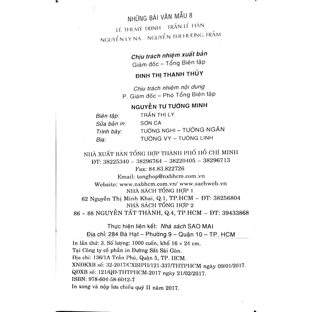 Sách - Những Bài Văn Hay Lớp 8