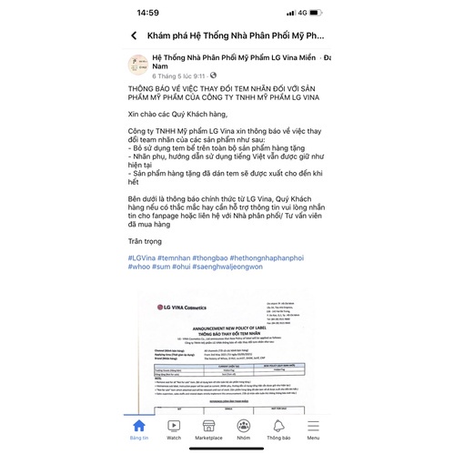 Set tái sinh da Bichoep nhau thai cừu 3 món - Chính hãng LG Vina