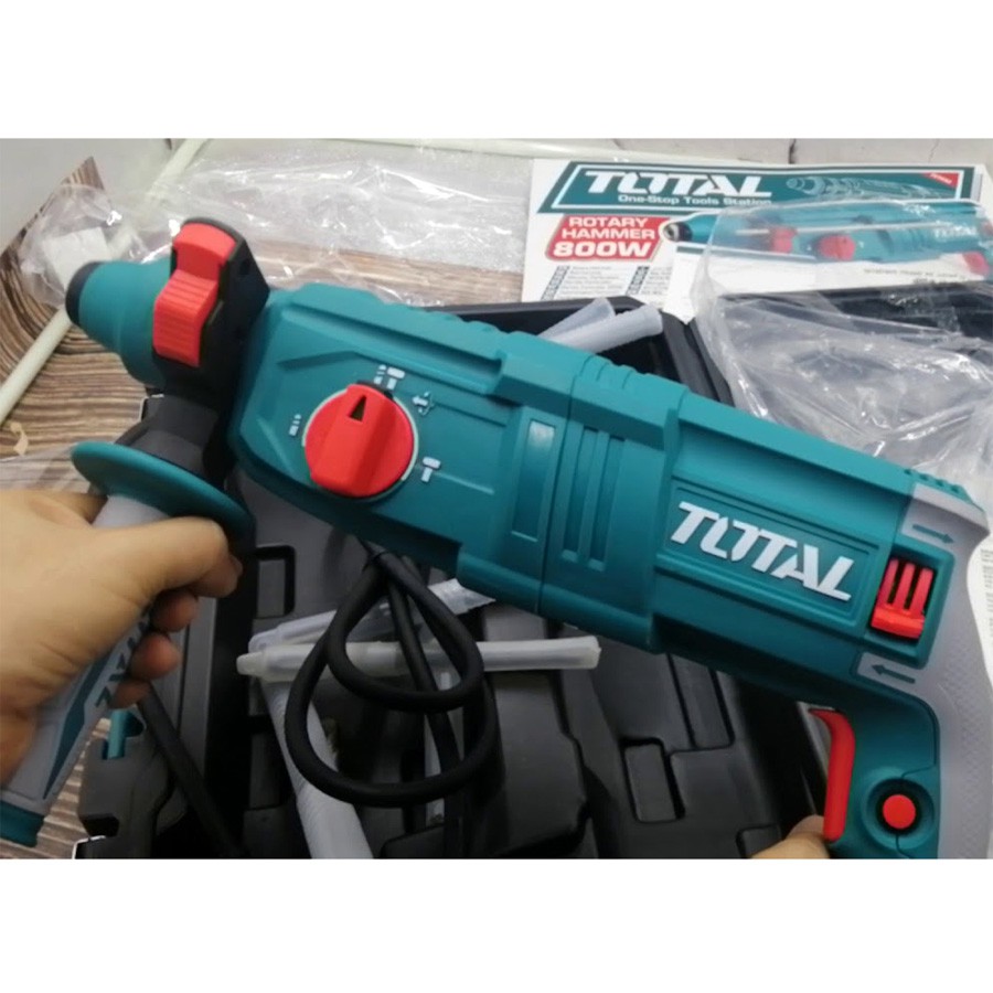 Máy khoan đục 3 chức năng Total TH308268