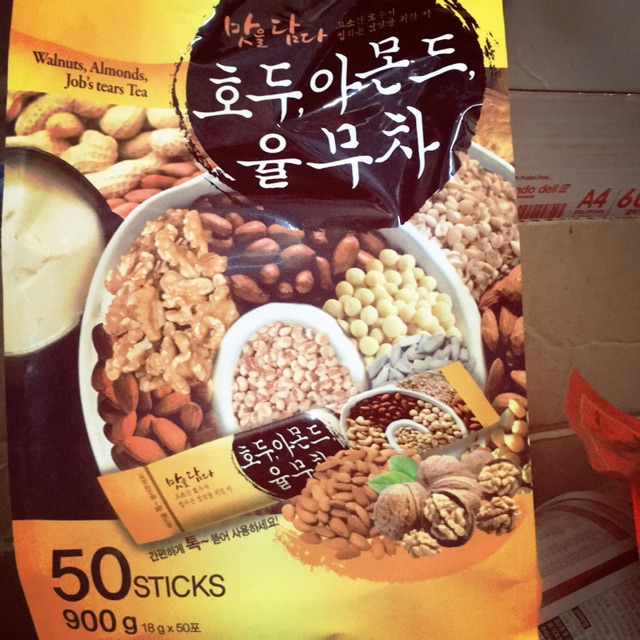 Bột hạt óc chó hạnh nhân Hàn Quốc