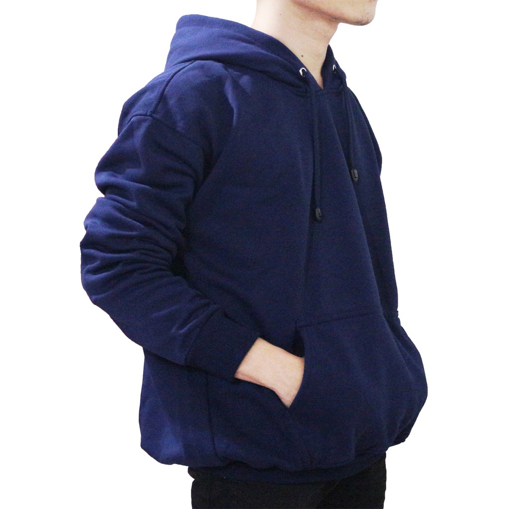 Áo Hoodie Màu Xanh Dương