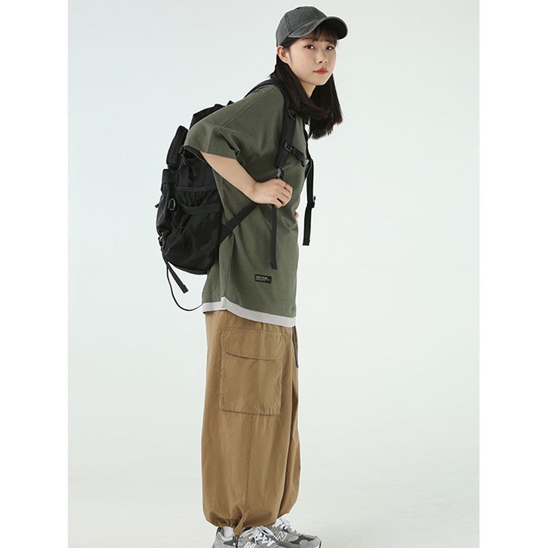 _Áo thun cổ bẻ vintage unisex