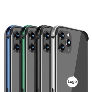 Ốp Điện Thoại Silicon Khung Nhôm Chống Va Đập Cho iPhone 11 Pro MAX 7 8 Plus X XS MAX XR SE 2020 2022