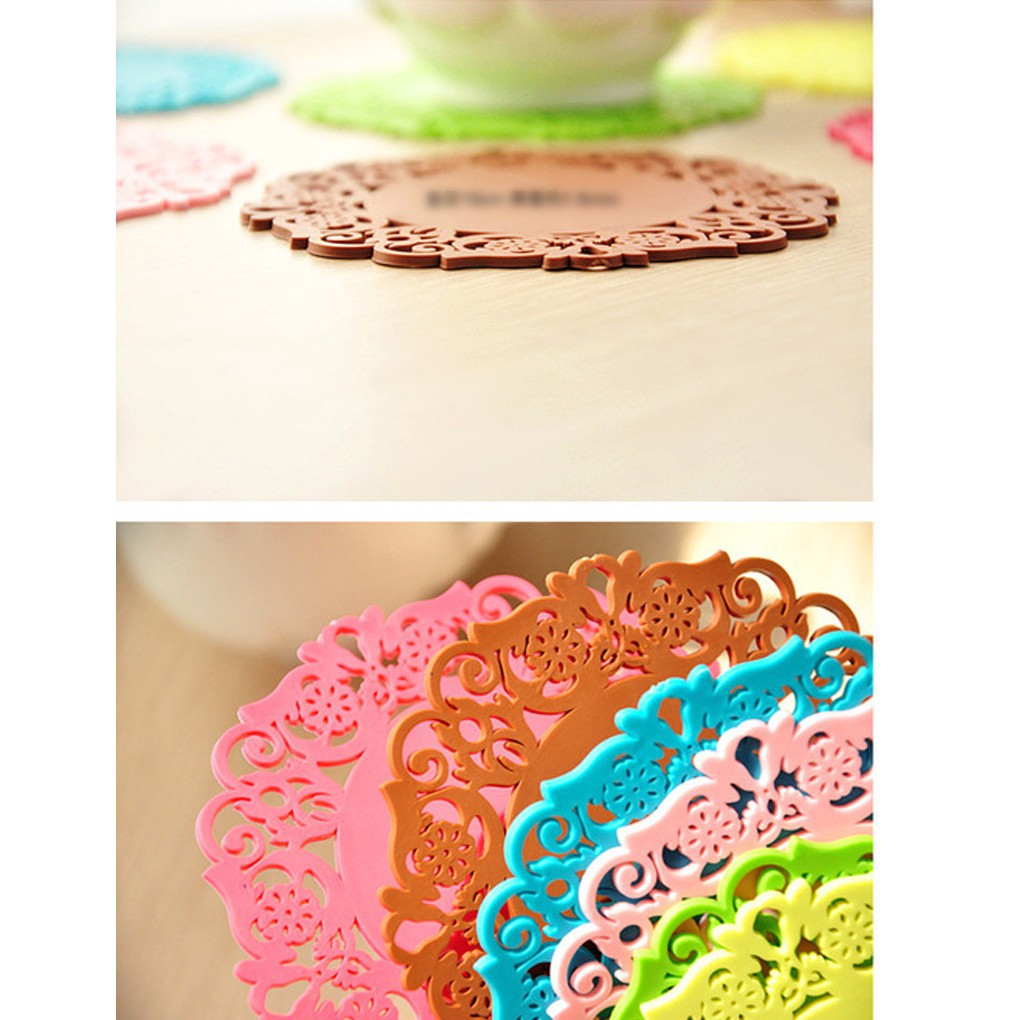 Cup Bowl Mat Table Non-Slip Potholder Tableware Pad