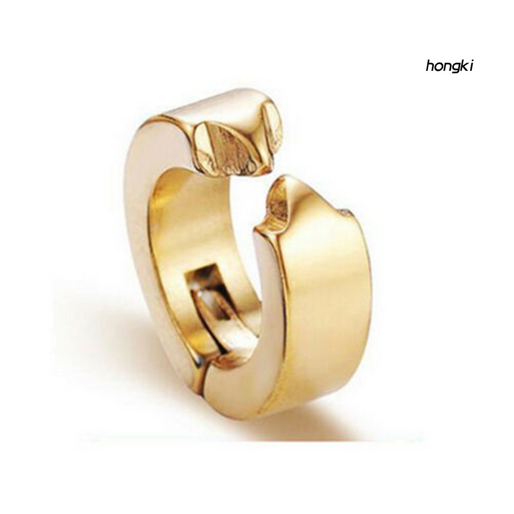 1 Khuyên Tai Titan Không Cần Xỏ Lỗ Thời Trang Cho Nam