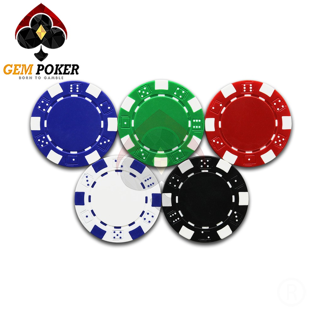 VALI 300 CHIP POKER NHỰA CAO CẤP KHÔNG SỐ
