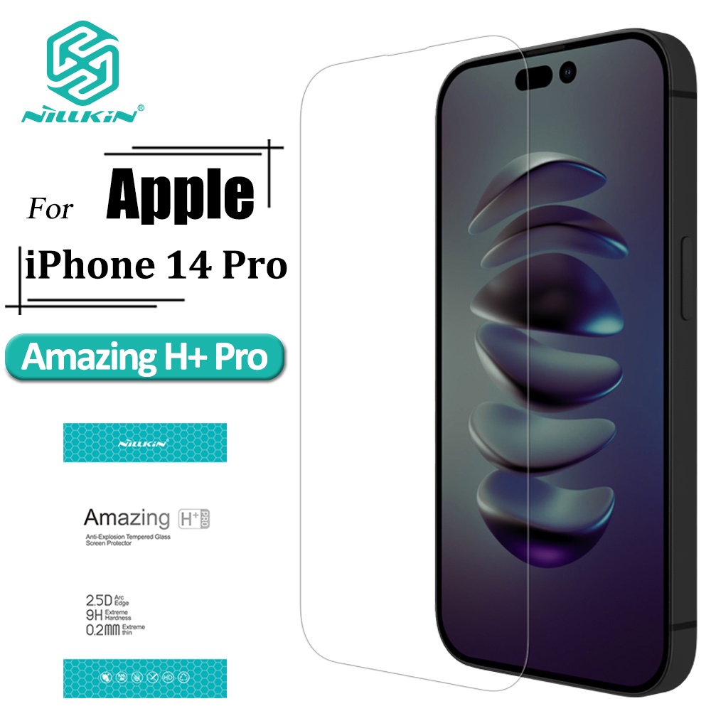 Kính cường lực 9H NILLKIN chống chói &amp; dấu vân tay thích hợp cho iPhone 14 Pro
