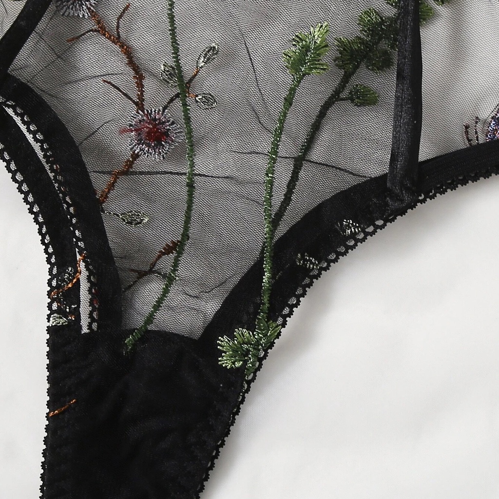 Quần Lót Lọt Khe Thêu Hoa Gợi Cảm Cho Nữ | BigBuy360 - bigbuy360.vn