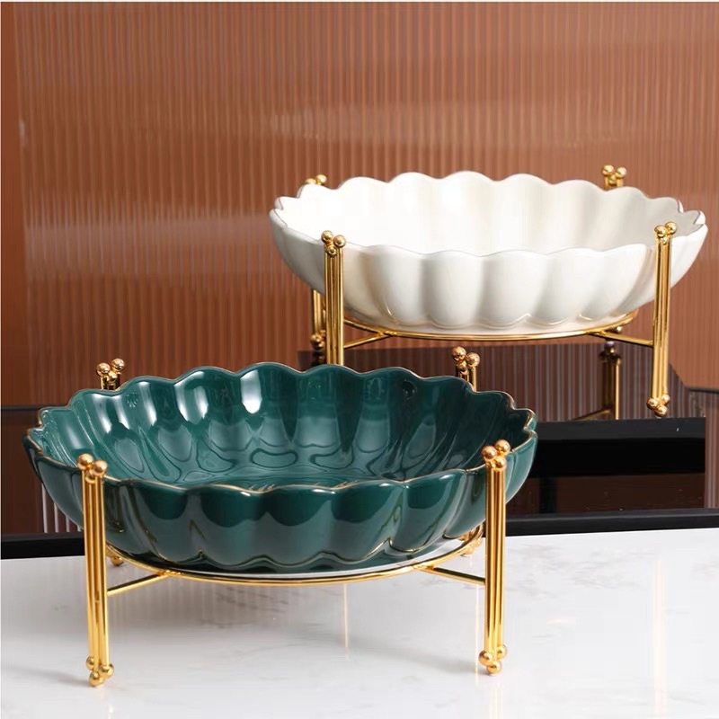 Kệ Sứ Hình Hươu Đựng Trái Cây, Bánh Kẹo