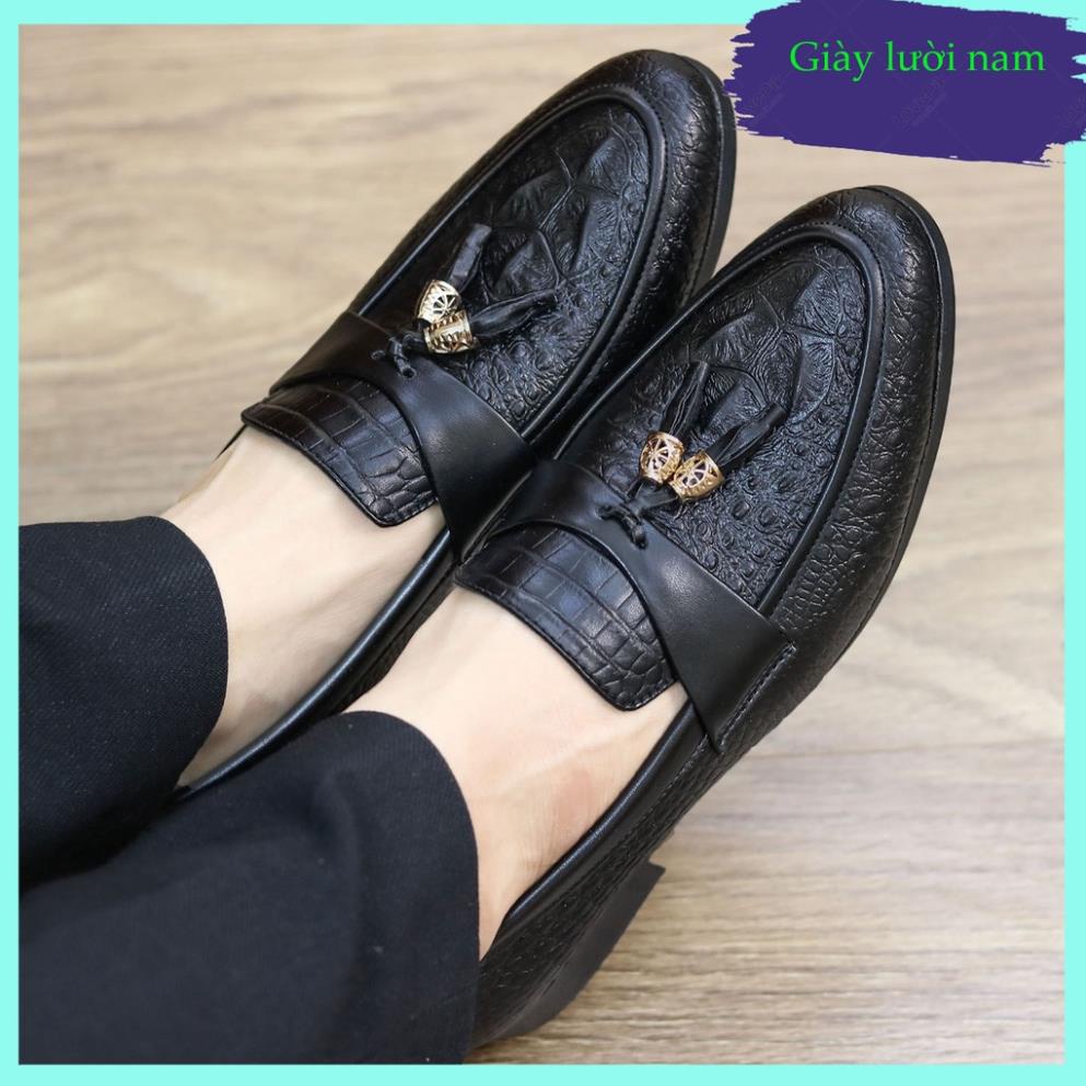 Giày lười nam giá rẻ, giày lười nam hà nội mã L184