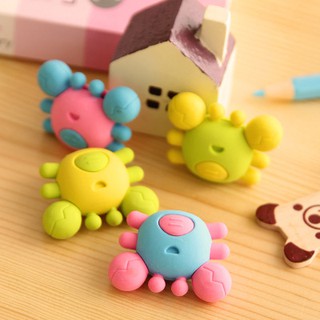 T2 Tẩy con cua gôm cute tẩy dễ thương