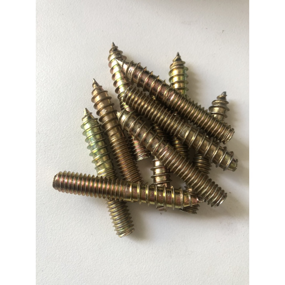 Combo 10 Ốc hai đầu răng hệ inch Nguyên Việt si 7 màu, bền, chắc
