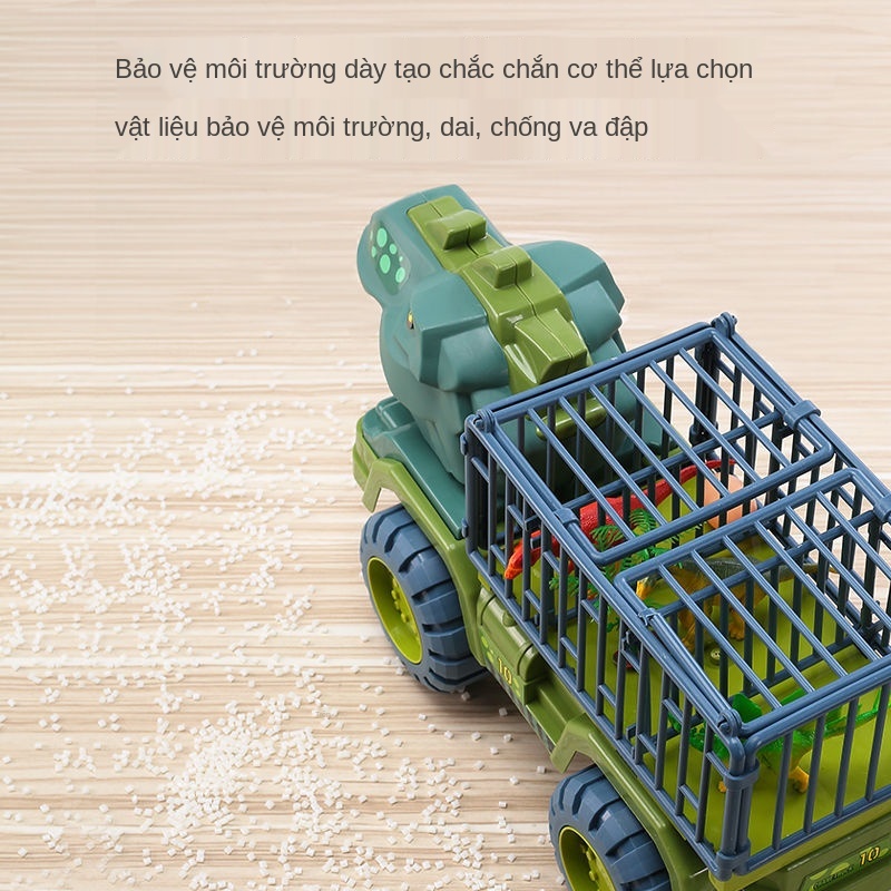 ☁﹊◄Đồ chơi trẻ em xe ô tô lớn quán tính khủng long xe kỹ thuật xe tải vận chuyển quá khổ xe tải lớn ô tô xe tải cậu bé