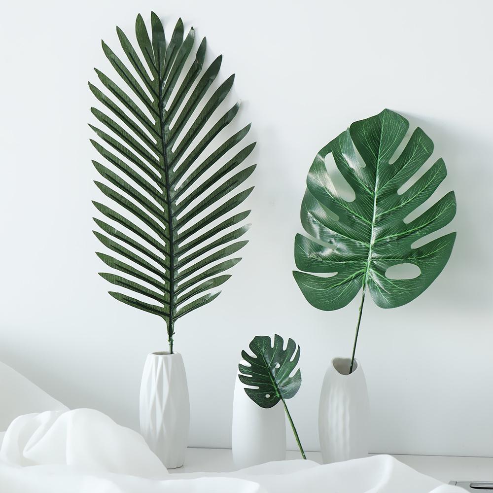 KUNHEV Set 12 / 20 Lá Cây Giả Để Bàn Trang Trí Tiệc Cưới