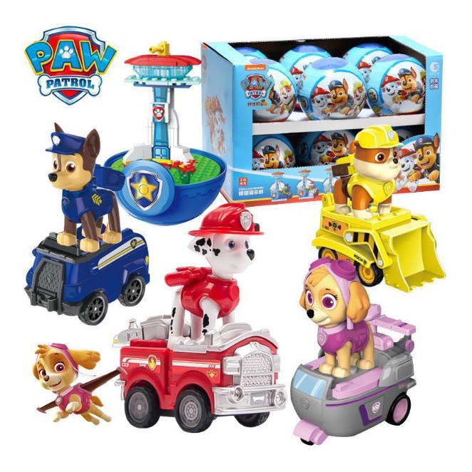 Bộ đồ chơi lắp ghép đội chó cứu hộ  Paw Patrol , hàng chính hãng món quà cho trẻ
