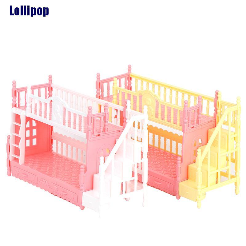 Giường ngủ dành cho búp bê 9-11 inch màu sắc ngẫu nhiên