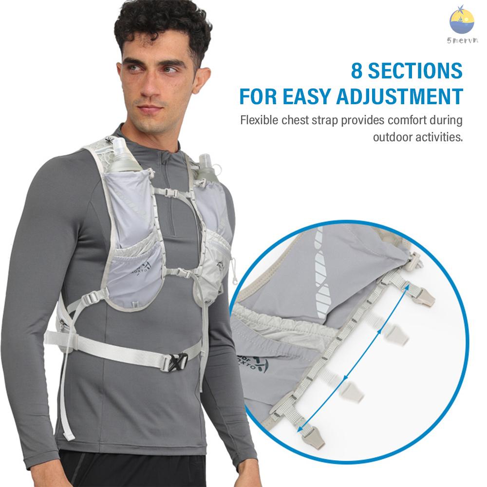 12L Cycling Hydration Backpack Lightweight Riding Vest Pack Backpack for Outdoor Running Camping Hiking Mountaineering