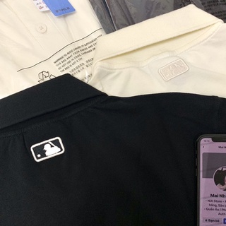 [Ảnh Thật] Áo Polo MLB Basic xuất dư xịn, Full tag, mạc
