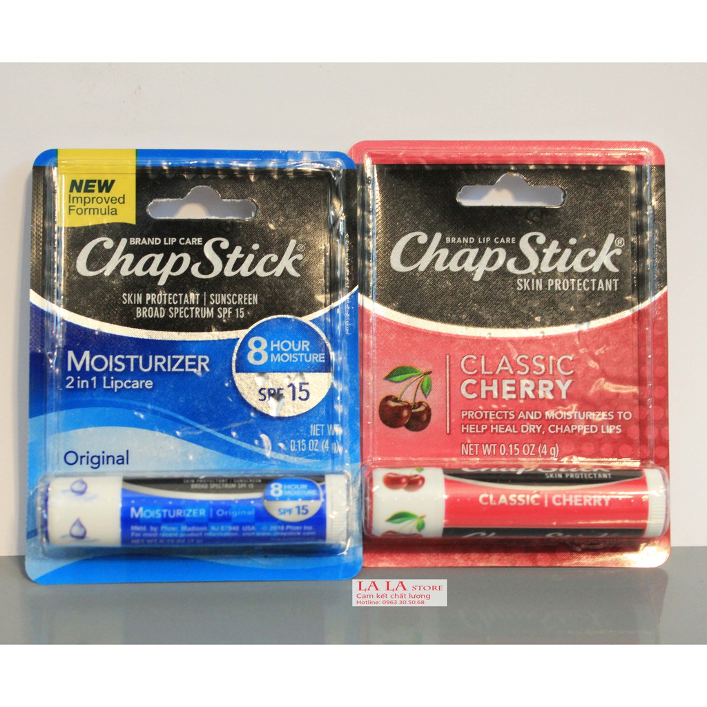SON DƯỠNG MÔI CHAPSTICK MỸ