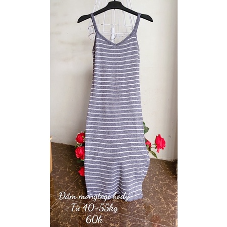 Đầm hai dây kiểu xinh