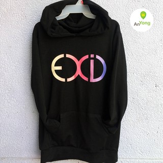 HOODIE EXID LOGO CHUYỂN MÀU mẫu 2