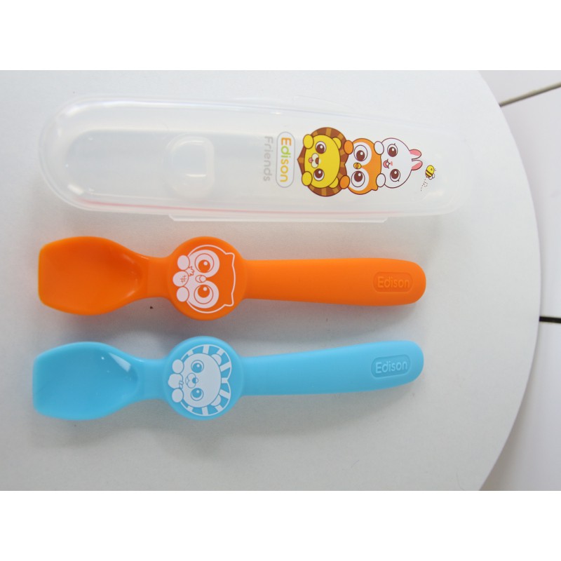 [CHÍNH HÃNG] [TÁCH LẺ] Set 2 thìa Silicon Edison
