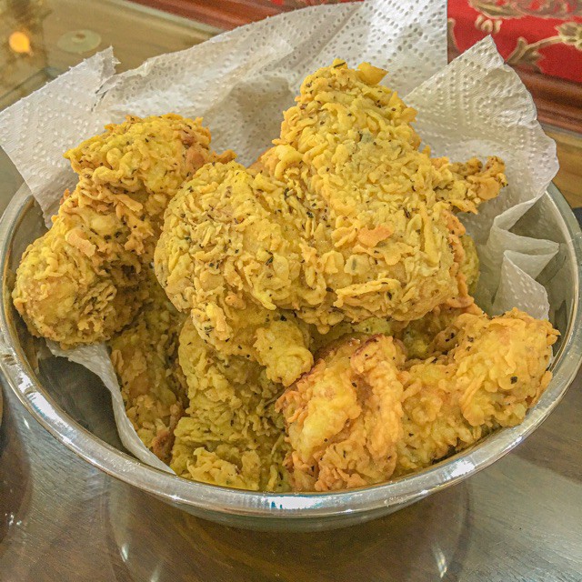 1kg Bột Chiên Gà Giòn 186 (đóng túi cân + tặng kèm bí kíp chiên gà làm hàng) - Crispy Fried Chicken Powder