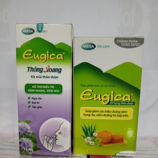 Xịt mũi họng thảo dược Eugica