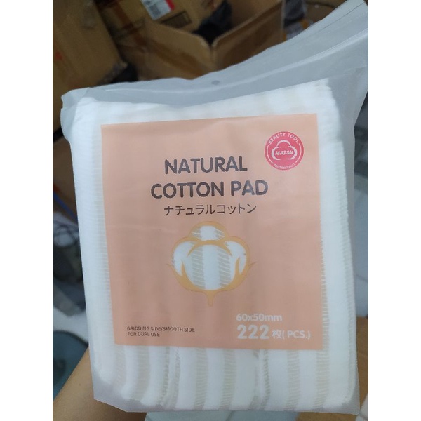 Bông tẩy trang Cotton Pads 222 miếng - 3 lớp mềm mịn