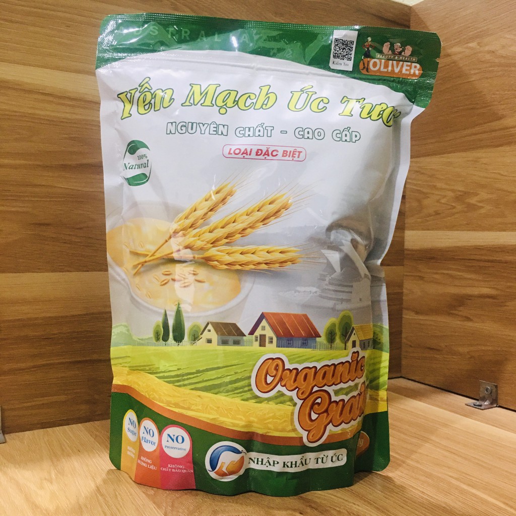 Yến mạch giảm cân úc tươi cán vỡ cho bé ăn dặm Oliver tặng thực đơn giảm cân - YMO | BigBuy360 - bigbuy360.vn