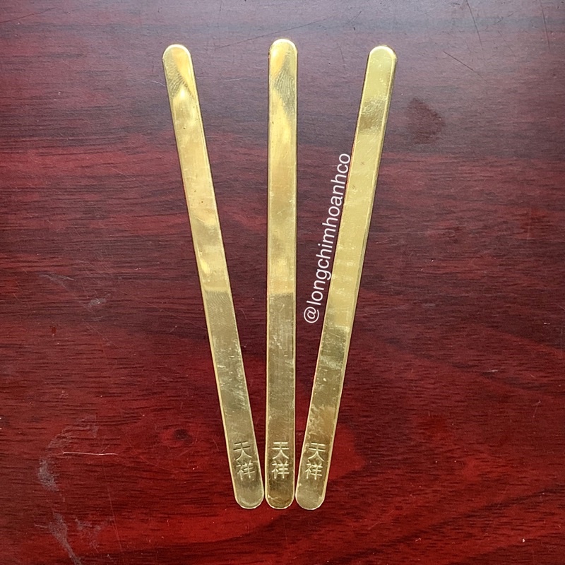 Bộ Nẹp Đồng Vàng Lồng Khuyên Thái Tử &amp; Đất Tang Cao