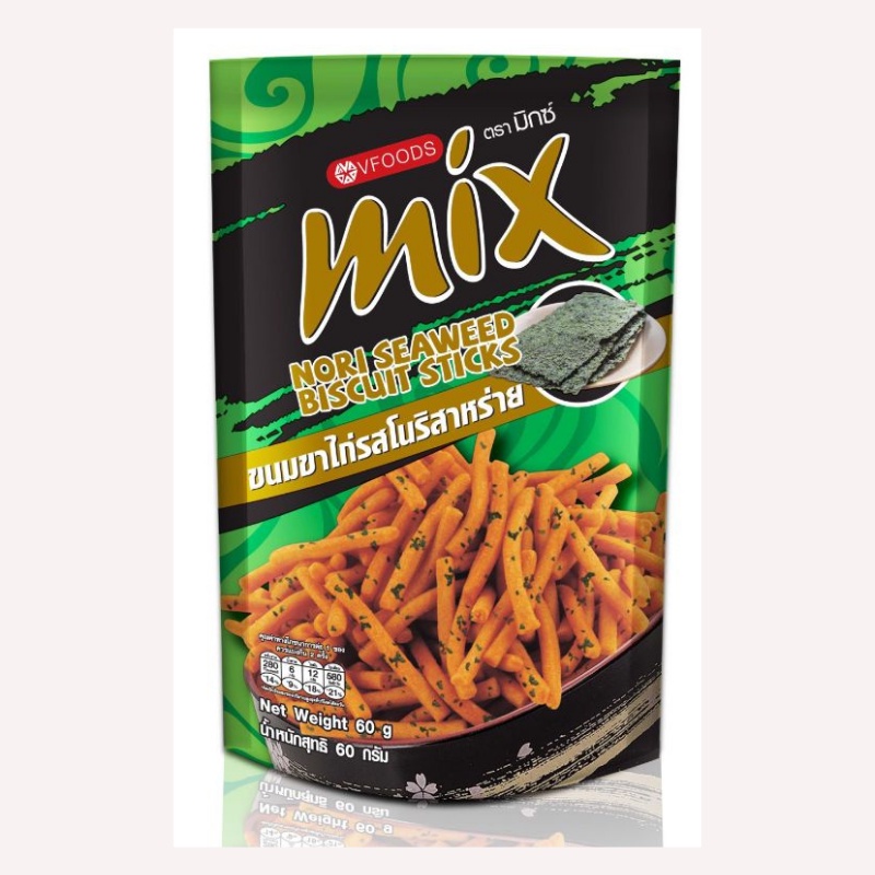 Sỉ thùng 48 gói Bim bim que Mix Thái Lan 60g