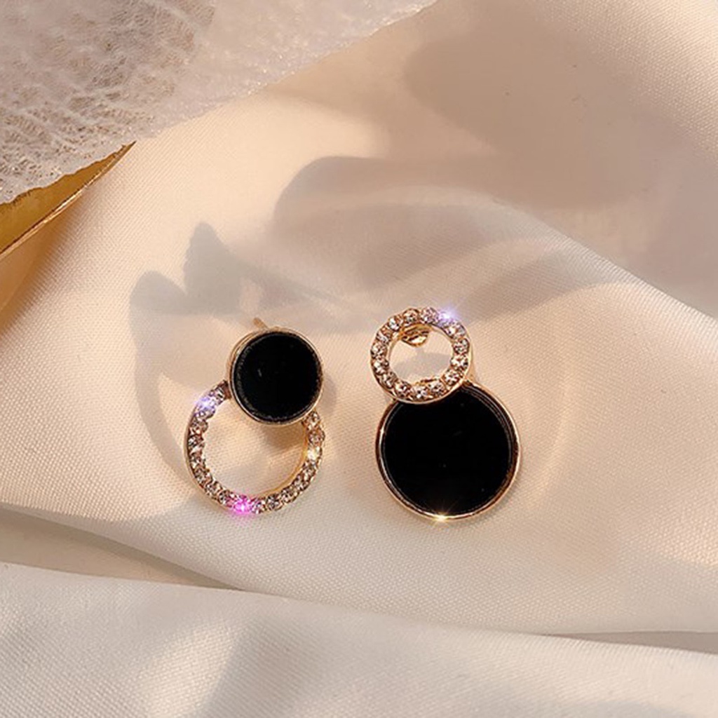 Khuyên Tai Đính Đá Thời Trang Dành Cho Nữ