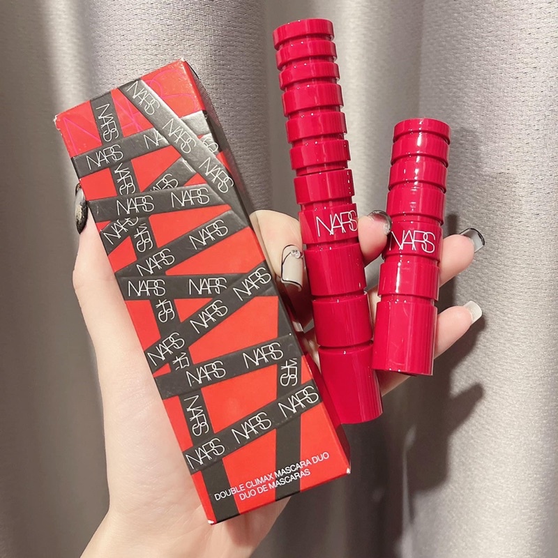 SET 2 MASCARA NARS ĐỎ HÀNG CHÍNH HÃNG KHÔNG LEM KHÔNG TRÔI