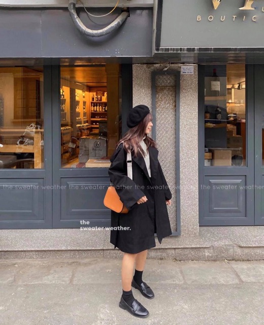 Áo mangto dáng dài