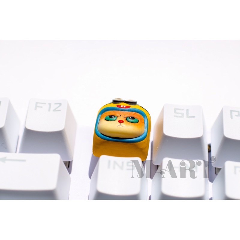 Keycap - Nút Bàn Phím Gaming - Nút Bàn Phím Cơ Mặt Mèo Hờn Dỗi  - Minion - KC018