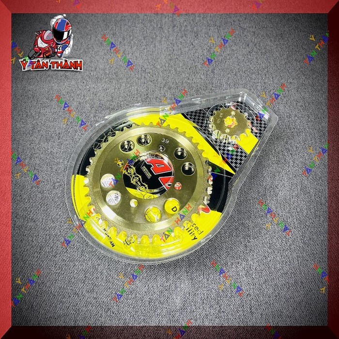 Nhông sên đĩa DID vàng Exciter 135 MS485